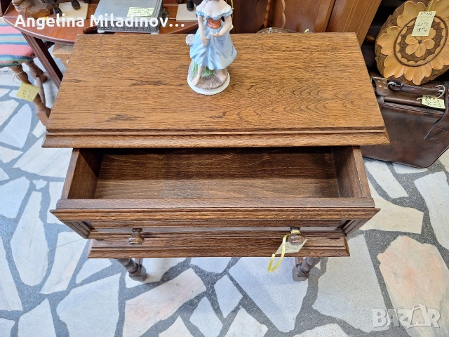 Винтидж шкаф дъб масив , снимка 5 - Шкафове - 53999973