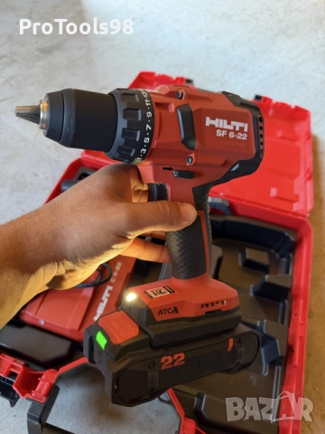 Hilti SF 6-A22 Nuron 2x4Ah, снимка 4 - Винтоверти - 55317863