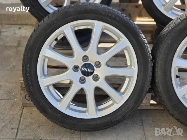 5х100 16 Джанти VW Golf 4 Skoda Fabia Subaru 5x100 ЕТ 40, J 7, с втулка Централен отвор : 63.4 с вту, снимка 4 - Аксесоари и консумативи - 55010378