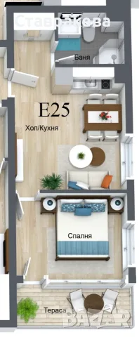 Двустаен апартамент за продажба в нов комплекс - ”Соколиците” | Пампорово. Директно от инвеститора., снимка 2 - Апартаменти - 55656526