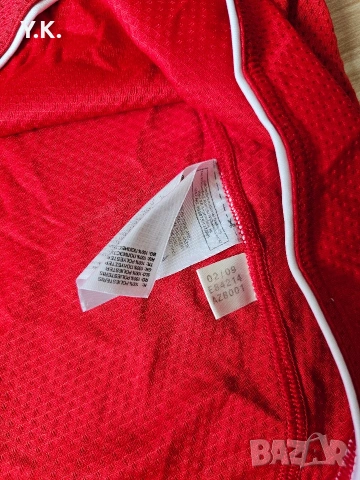 Оригинална мъжка тениска Adidas Climacool x F.C. Bayern Munchen x Lahm / Season 09-10 (Home), снимка 4 - Тениски - 55157401