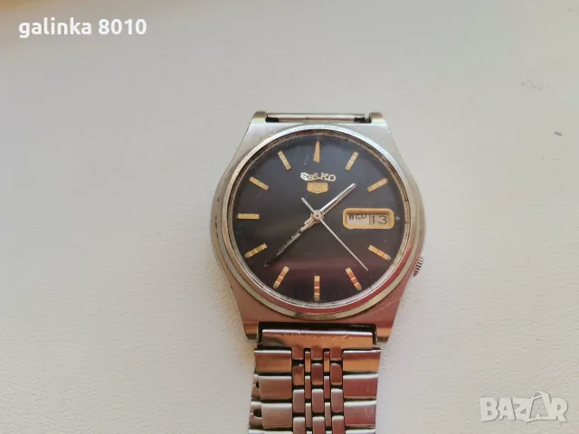 Мъжки часовник Сейко-5, снимка 2 - Мъжки - 55681786