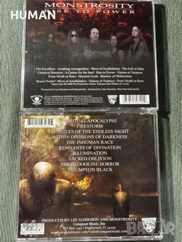 Monstrosity - Burzum - Sodom - Venom - Grip Inc., снимка 5 - CD дискове - 55225299