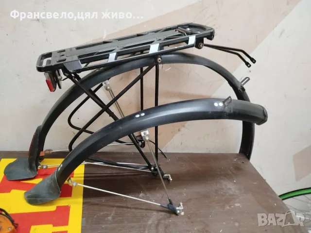 28 цола багажник с калници за велосипед колело 