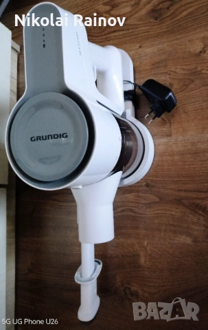 Продавам безжична прахусмукачка GRUNDIG, снимка 3 - Прахосмукачки - 53974775