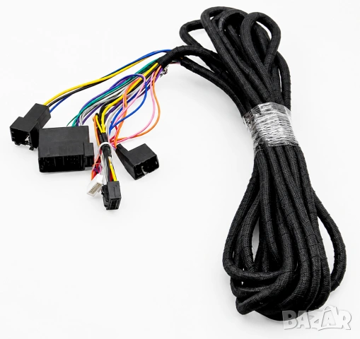16 PIN кабел букса за Android мултимедия S CLASS W220 E CLASS, W211, CLS, C219, от багажника оптичен