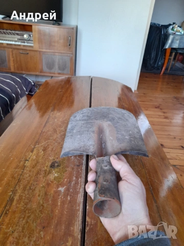 Стара права лопата,лопатка #4, снимка 5 - Други ценни предмети - 53965382