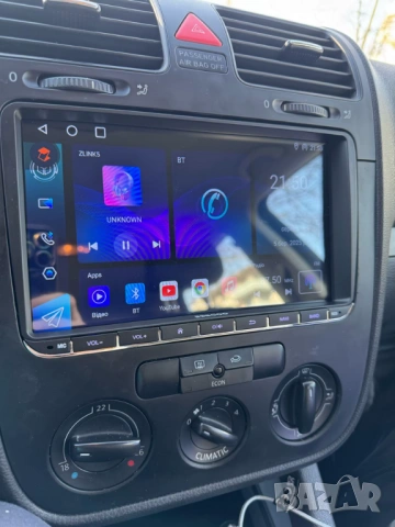 VW 4/64GB 9” 2-DIN мултимедия с Android 14 за VW*SEAT*Skoda CarPlay, Android Auto, RDS , снимка 12 - Аксесоари и консумативи - 54755093