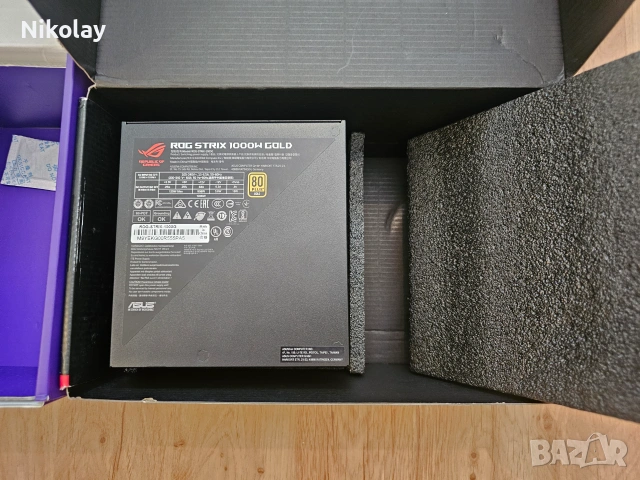 Захранвания NZXT C1200GOLD и Rog Strix 1000W, снимка 4 - Захранвания и кутии - 54999106