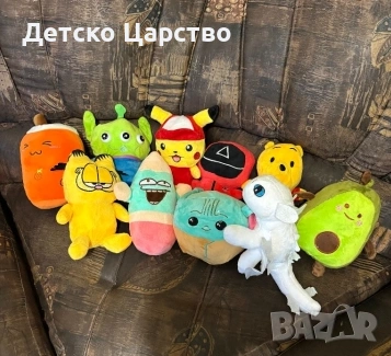 Плюшени играчки лот за кранче, снимка 4 - Плюшени играчки - 54755739