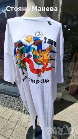 Официален Комплект FIFA World Cup 2026 – НОВА Тениска (3XL) + Чаша с Холограма, снимка 2 - Тениски - 54783143