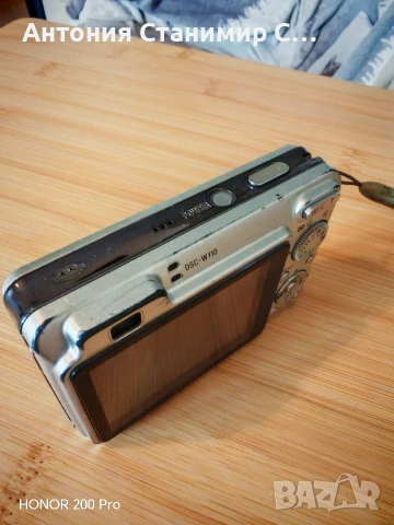 Sony dsc - w110, снимка 4 - Фотоапарати - 54619526