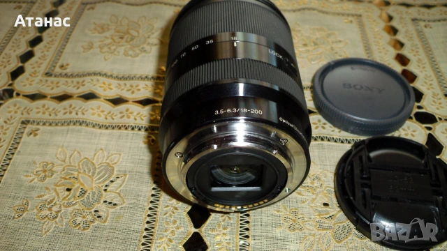 Обектив Sony E 18-200mm f/3.5-6.3 OSS LE, снимка 4 - Фотоапарати - 50803770