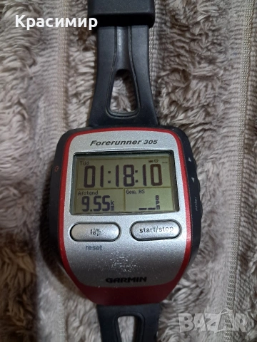Спортен часовник Garmin Forerunner 305 с GPS