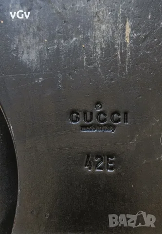 Мъжки Gucci Vintage Loafers / Мокасини - 42Е, снимка 8 - Мокасини - 55602932