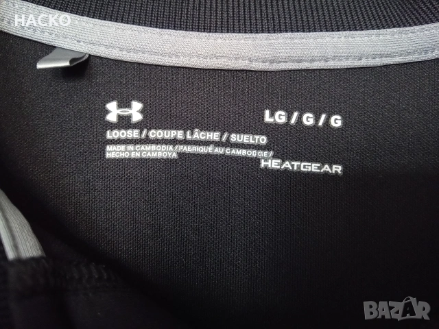 Under Armour Perfomance Размер L 100% Оригинално Внос от Англия, снимка 3 - Тениски - 55001919