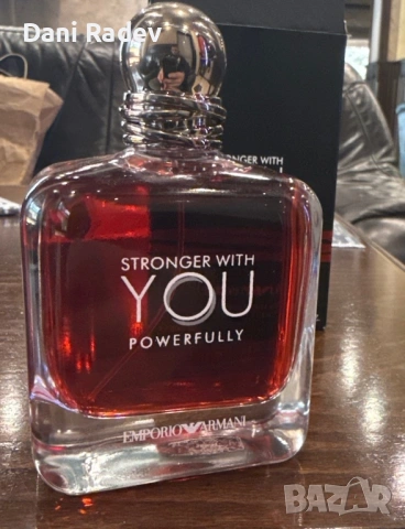 Emporio Armani Stronger With You Powerfully – 100 ml, снимка 2 - Мъжки парфюми - 54455036