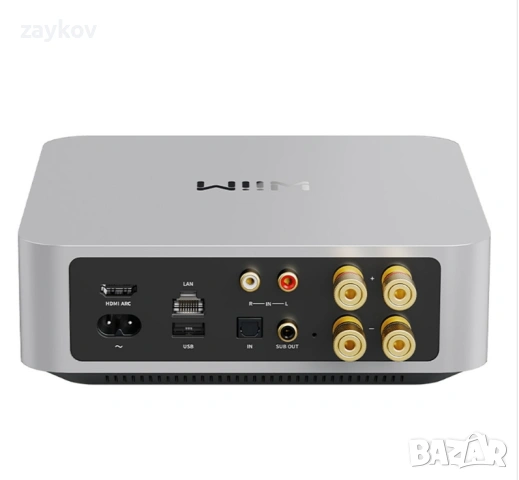 Усилвател WiiM Amp - сребрист, снимка 2 - Други - 54593691