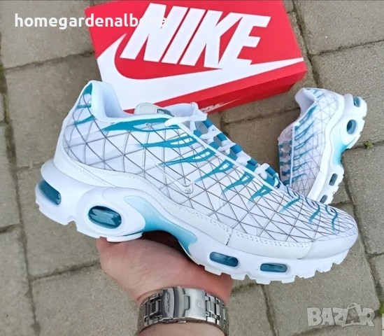 Маратонки Nike Air Max Plus TN 'White/Teal' – Свежест в бяло и тюркоаз! 👟🤍🩵