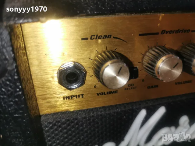 MARSHALL MG10CD 2307262033L4, снимка 11 - Ресийвъри, усилватели, смесителни пултове - 55397415