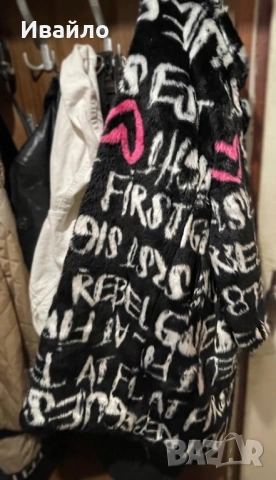 Чисто нова дамска шуба Guess, снимка 3 - Палта, манта - 54934633