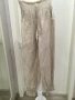 Mastro Moda 100% лен флорален панталон М, снимка 6