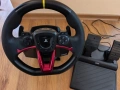 Безжичен волан с педали на HORI, съвместим с PlayStation 5, PlayStation 4, снимка 1