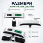 Дигитален електронен кантар за багаж 50кг електронен термометър ръчен багаж покупки риба тегло куфар, снимка 6