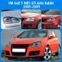 Капаци Фарове Голф 5 Джета А5 GTI МК5 Фолсваген VW Golf 5 Jetta A R32 GT GTI Rabbit 2005 - 2009 , снимка 3