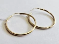 Златни обеци 1.46гр 01595-26/4, снимка 2