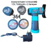 Акумулаторен ъглошлайф 12V, 1500mah, ф76мм, снимка 1