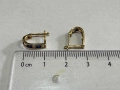 Златни обеци 14К, 0,96гр, снимка 3