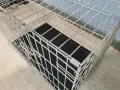 НОВА метална сгъваема клетка за куче 77x50x54см за транспорт и стационар, снимка 3