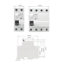 GEYA RCD RCCB 63A 30mA Type A-SI 2P, снимка 3