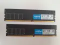 Crucial DDR4 16GB/2 по 8GB RAM/, снимка 4