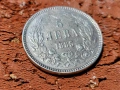 5лв 1885 Александър I сребро 0.900, снимка 2