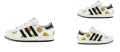  лимитиран модел маратонки Adidas Jeremy Scott Superstar 80s Ripple nomer 42 2/3, снимка 2