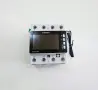 KWS-306 трифазен DIN електромер 0-80A с LCD дисплей, измерване на енергия и защити, снимка 3