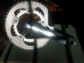 Shimano Тiagra 4600 / 170мм  Само десния курбел със плочите като на снимката, нямам ляв 170мм, снимка 15