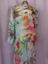 XL/2XL Прозрачна рокля / парео / на цветя, снимка 3