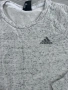 Adidas детски суитшърт 8–10 години S сив меланж, снимка 3