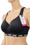 Оригинален черен сутиен Hunkemöller HKMX Comfort Strap, Размер 80D, снимка 2