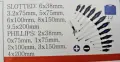 Комплект ударни отвертки 12 броя, снимка 2