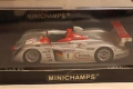 1:43 MINICHAMPS AUDI R8 LE MANS КОЛИЧКА РАЛИ МОДЕЛ, снимка 2