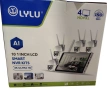 Безжичен WiFi комплект с 4 камери 4К Ultra HD+DVR за видеонаблюдение, снимка 2