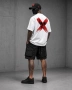 Мъжки Streetwear Комплект – Тениска, Карго Къси Панталони и Шапка, снимка 2