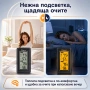 Безжичен дигитален термометър и влагомер с външен сензор и LCD дисплей, снимка 4
