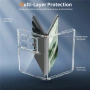 Прозрачен Калъф за Motorola Razr Fold 5G TPU + Acrylic с Протектор, снимка 2