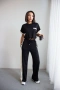 Нов Черен Дамски Комплект , снимка 1