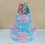 Картонена торта по поръчка , снимка 3